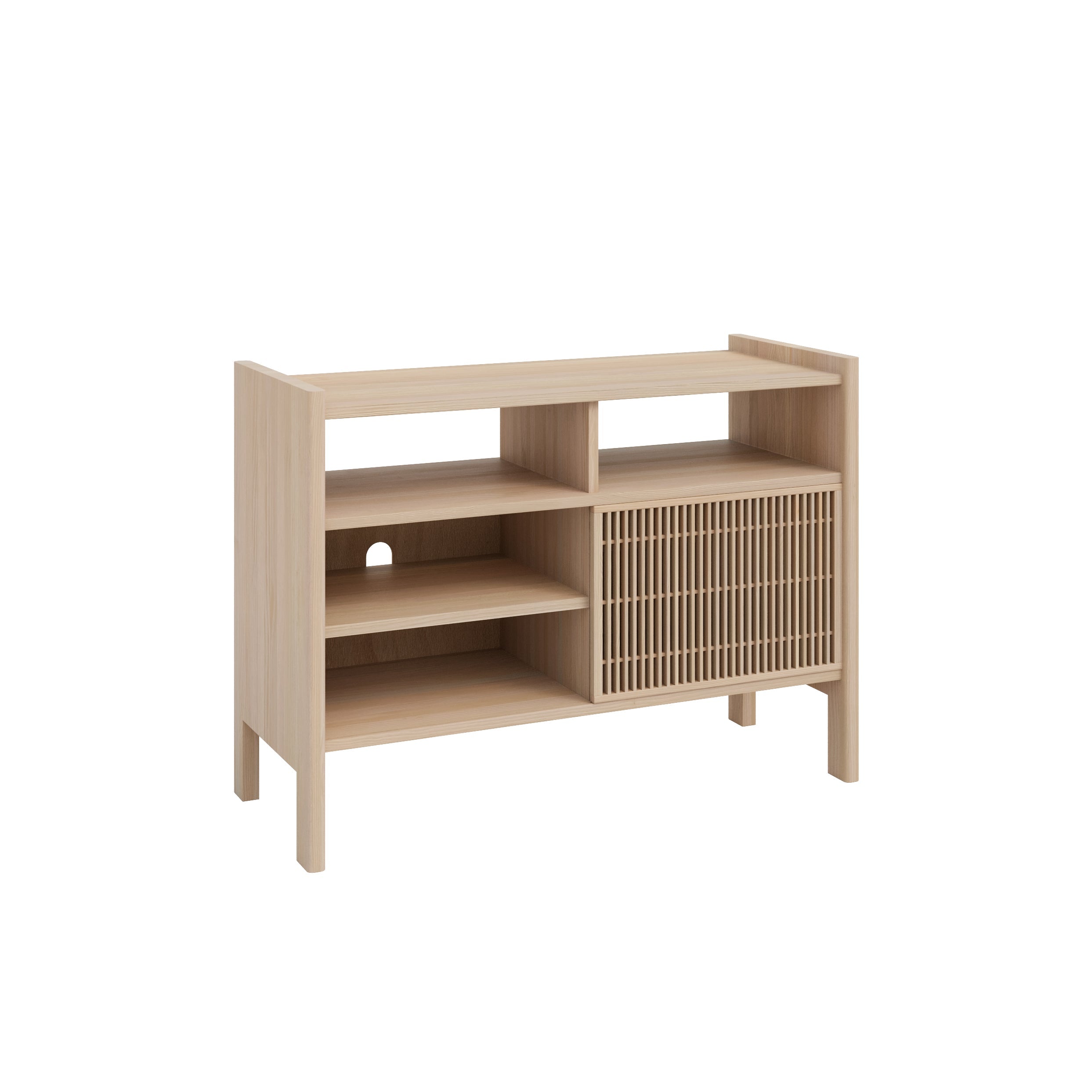 Naan Furniture Kleine dressoir Mesquida van massief grenenhout 102,2 c