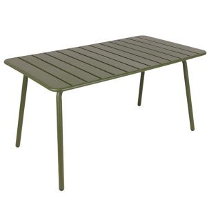 MaximaVida metalen tuintafel Max 150 x 80 cm olijfgroen MaximaVida metalen tuintafel Max 150 x 80 cm olijfgroen