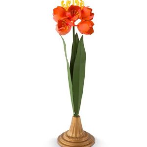 Pip Studio Bloemen – Metaal – Oranje – 40cm Pip Studio Bloemen – Metaal – Oranje – 40cm