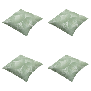 Madison sierkussen Napels – groen – 50x50x10cm – set van 4 Madison sierkussen Napels – groen – 50x50x10cm – set van 4