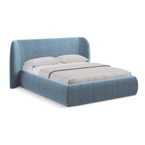LaMiaSofa Bed met opbergruimte Trieste – chenille stof – jeans – 210×2 LaMiaSofa Bed met opbergruimte Trieste – chenille stof – jeans – 210×2