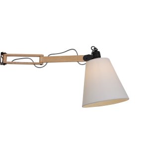 Mexlite wandlamp dion – 1 lichts – 55x 24 cm – beuken Mexlite wandlamp dion – 1 lichts – 55x 24 cm – beuken