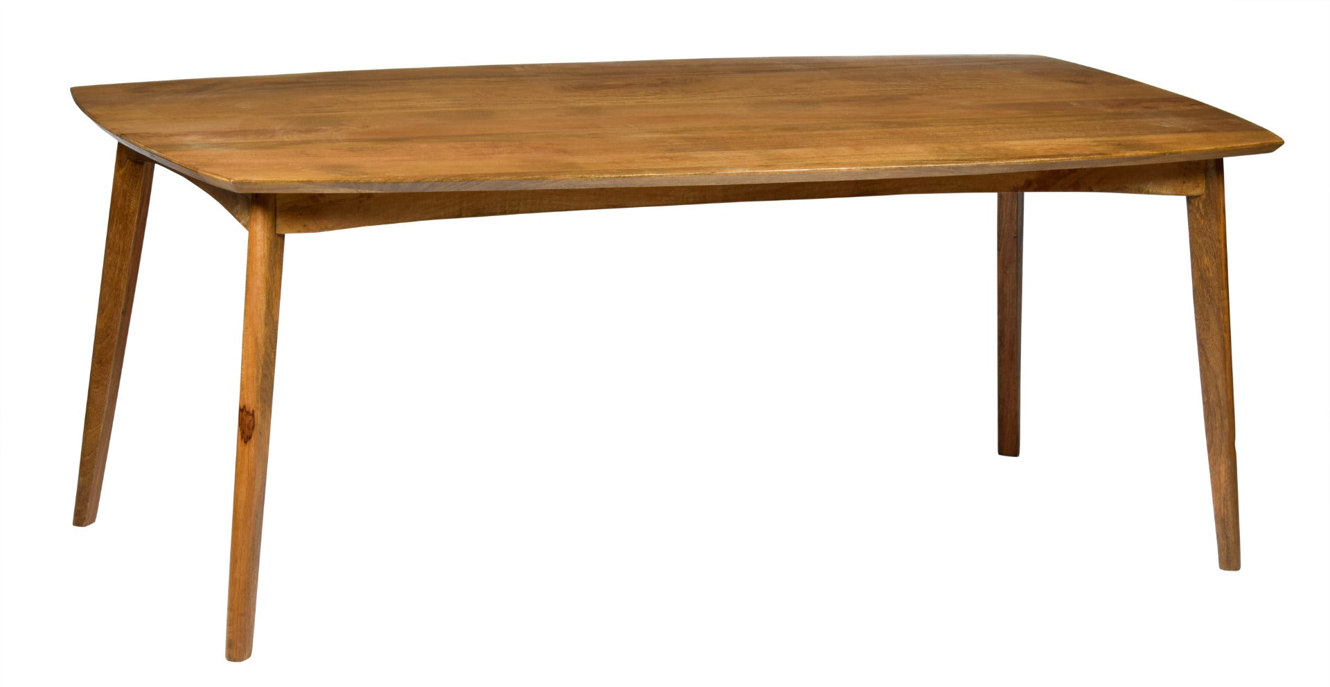 Livingfurn eetkamertafel Elias - 200cm - mangohout - bruin
