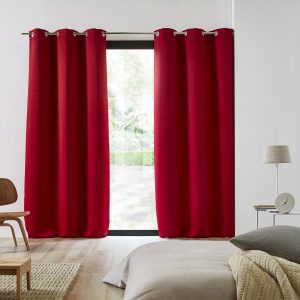 Madura Gordijn Blackout helder rood 140×180 cm
