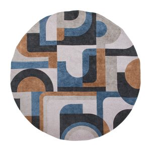 Ecorugs vloerkleed Camel Blue – blauw – 140x140cm Ecorugs vloerkleed Camel Blue – blauw – 140x140cm