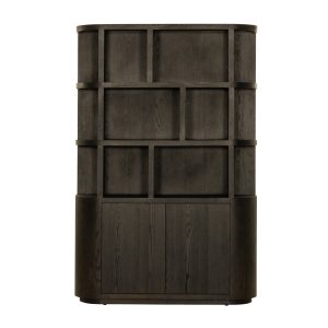 Livingfurn kast Novero – bruin – 40x145x220 Livingfurn kast Novero – bruin – 40x145x220
