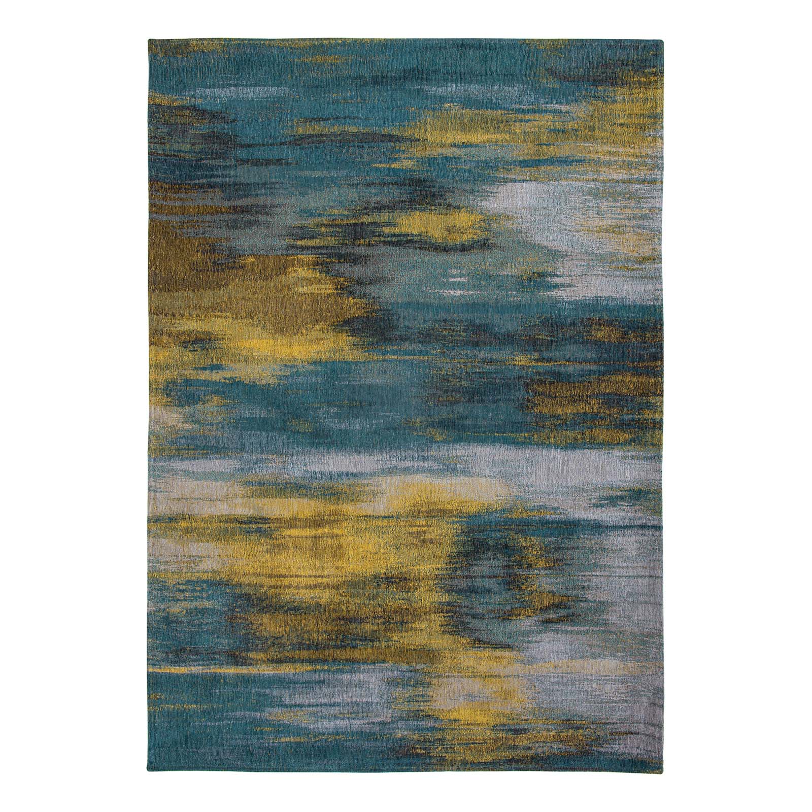 Louis De Poortere vloerkleed Nymphea Blue - multicolor - 80x150cm