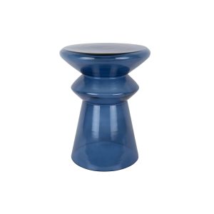 Leitmotiv bijzettafel Amarre – blauw – 32x32x45cm