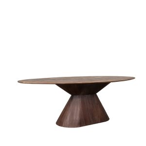 LABEL51 Eettafel Jagger – Donkerbruin Mangohout – 240x110x76cm