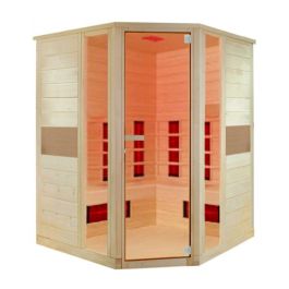 Interline Ruby 2-pers. infraroodcabine hoekmodel 127x127x190