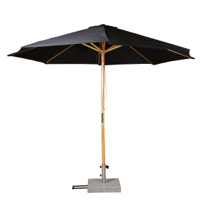 Nest outdoor Harald Parasol Zwart Ø 300 cm Nest outdoor Harald Parasol Zwart Ø 300 cm