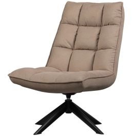WOOOD Jouke Draaifauteuil Zand