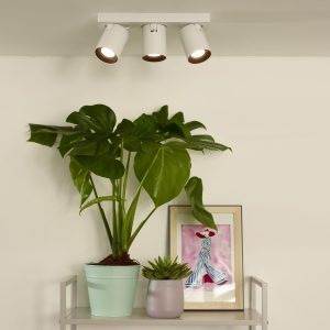 Lucide plafondspot NIGEL – 3xGU10 – Wit Lucide plafondspot NIGEL – 3xGU10 – Wit