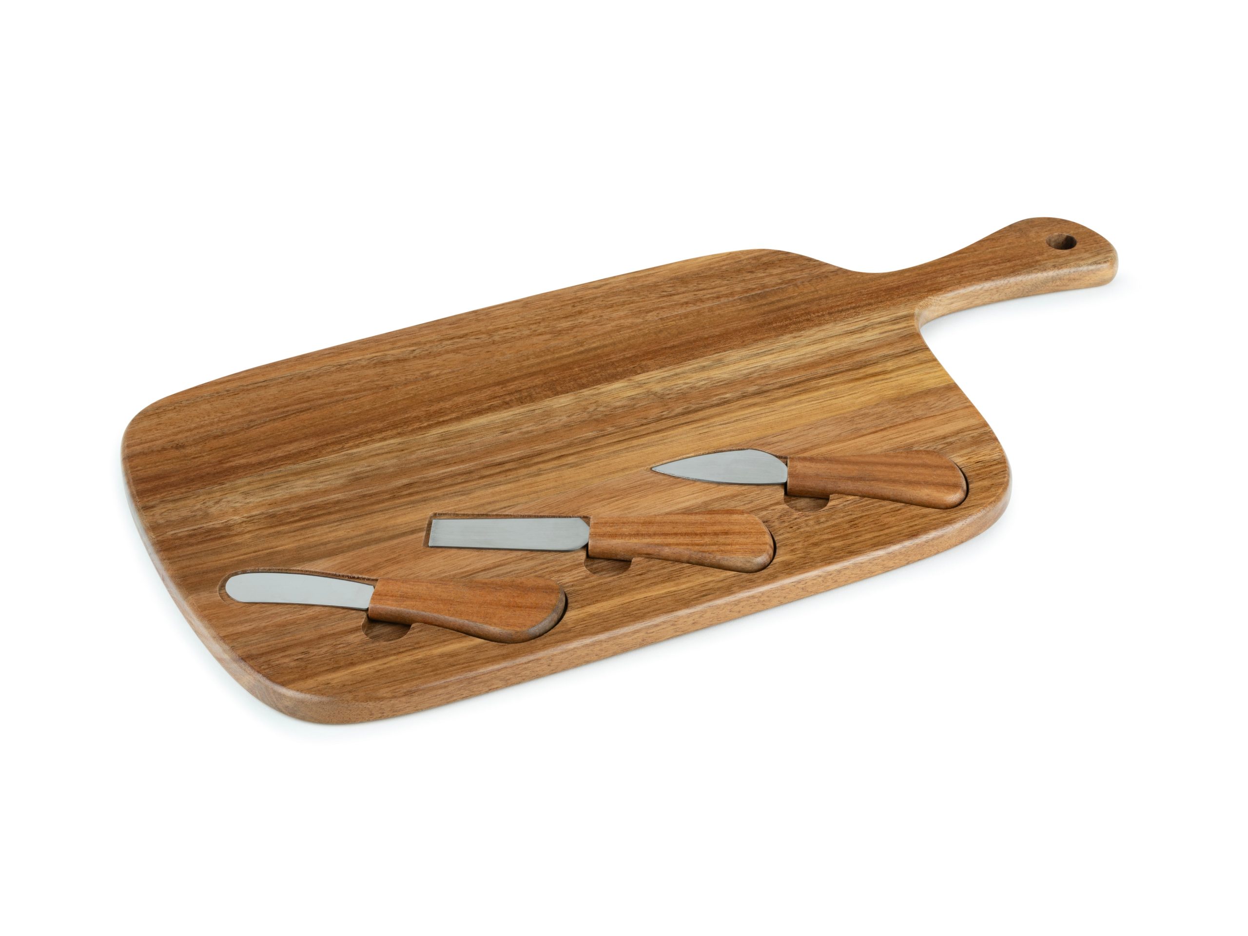 Leopold Vienna - Kaasplank Oviedo met 3 mesjes - Acacia