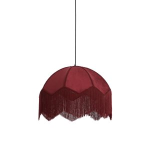 Light & Living hanglamp Malacia – rood – Ø60cm Light & Living hanglamp Malacia – rood – Ø60cm