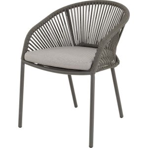 Lesli Living bistrostoel Hirado – grijs – 56,5x60x74cm Lesli Living bistrostoel Hirado – grijs – 56,5x60x74cm