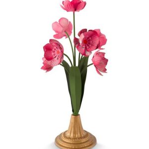Pip Studio Bloemen – Metaal – Oudroze – 36cm Pip Studio Bloemen – Metaal – Oudroze – 36cm