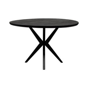 Kick eettafel Havard – 120cm – Zwart Kick eettafel Havard – 120cm – Zwart