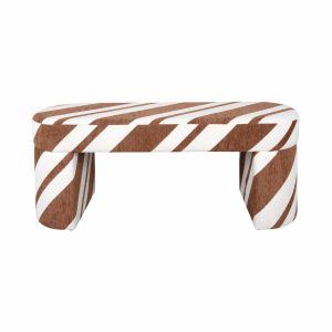 Leitmotiv bank Argaciado – bruin – 101x101x43cm