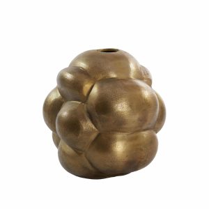 Light & Living vaas Noor – brons – 30.5×30.5×30.5cm Light & Living vaas Noor – brons – 30.5×30.5×30.5cm