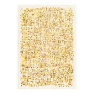 Ecorugs vloerkleed Moon – oranje – 140x200cm