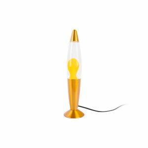 Leitmotiv tafellamp Funky Rocket Lava – geel – Ø8.6cm Leitmotiv tafellamp Funky Rocket Lava – geel – Ø8.6cm