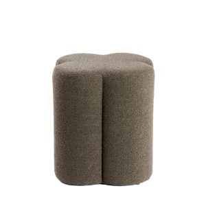 Light & Living poef Nalani – bruin – 38x38x45cm Light & Living poef Nalani – bruin – 38x38x45cm