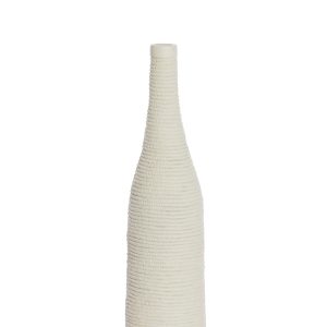 Light & Living vaas YOUNA – Ø10x40cm – wit Light & Living vaas YOUNA – Ø10x40cm – wit