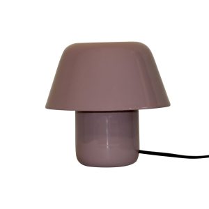Leitmotiv tafellamp Afan – paars – 20x20x19cm – Paddenstoellamp Leitmotiv tafellamp Afan – paars – 20x20x19cm – Paddenstoellamp