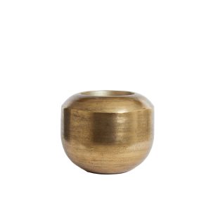 Light & Living bloempot Louie – goud – Ø53cm