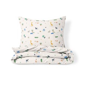 Petite Amélie Kinderbeddengoed SAFARI 2 dlg Petite Amélie Kinderbeddengoed SAFARI 2 dlg