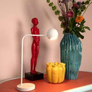 Lucide bureaulamp COMET – Geïntegreerde LED – Wit Lucide bureaulamp COMET – Geïntegreerde LED – Wit