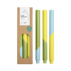 Originalhome dinerkaarsen diagonaal Sunny Day – 30 cm – set van 3 Originalhome dinerkaarsen diagonaal Sunny Day – 30 cm – set van 3