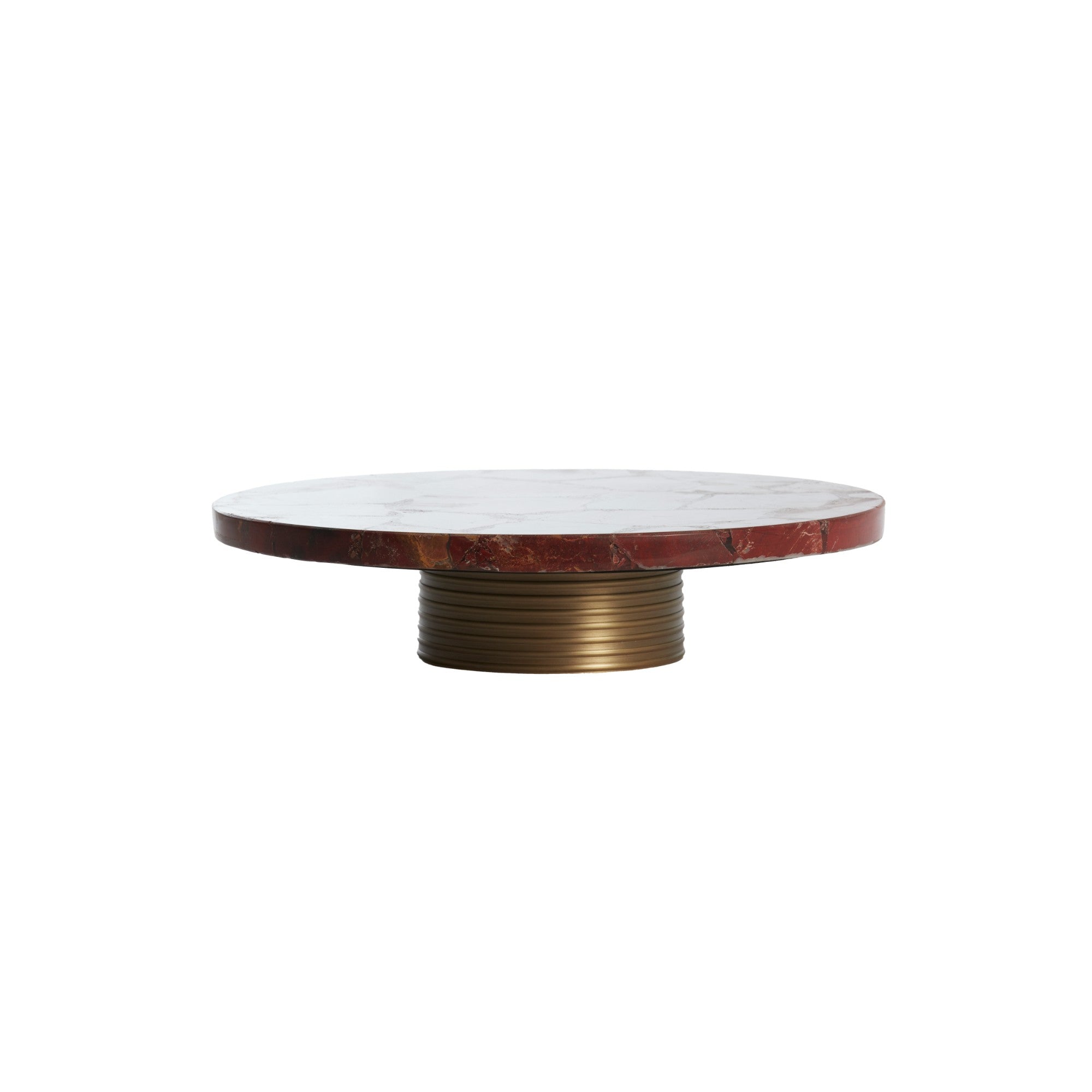 Light & Living schaal Belo - rood - Ø35cm