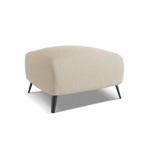 LaMiaSofa Poef Genova – chenille stof – donkerbeige – 65x65x44 LaMiaSofa Poef Genova – chenille stof – donkerbeige – 65x65x44