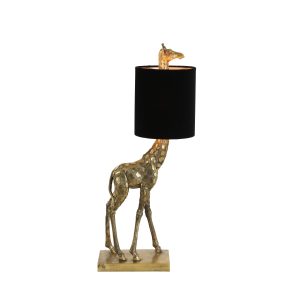Light & Living tafellamp Giraffe – goud – 26x16x61cm