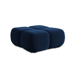 LaMiaSofa Poef Sanremo – velours – koningsblauw – 95x95x41 LaMiaSofa Poef Sanremo – velours – koningsblauw – 95x95x41
