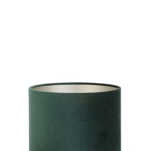 Light & Living lampenkap VELOURS – Ø20x15cm – groen Light & Living lampenkap VELOURS – Ø20x15cm – groen