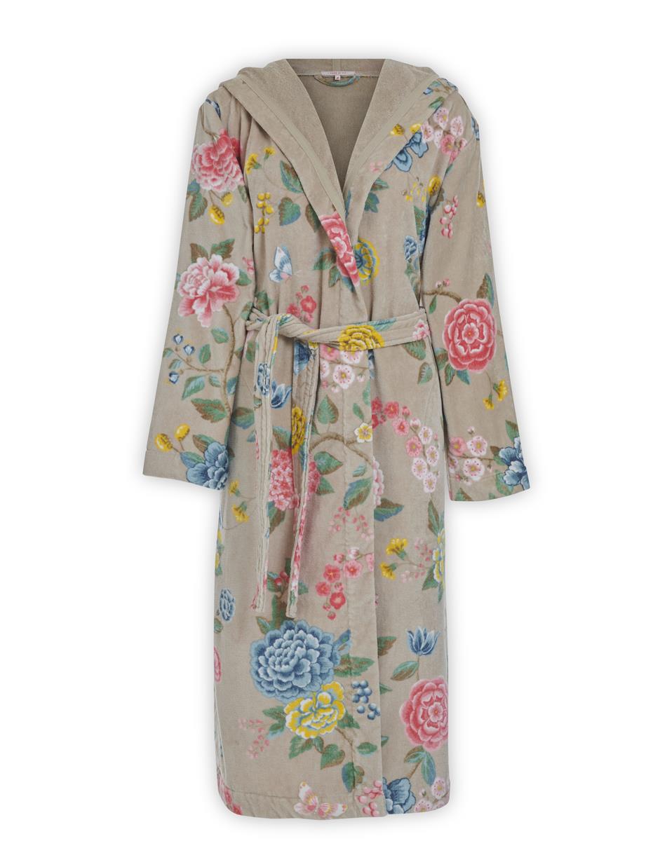 Pip Studio badjas Good Evening - S - khaki