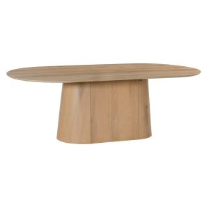 Livingfurn eetkamertafel Novero – bruin – 110x230x76