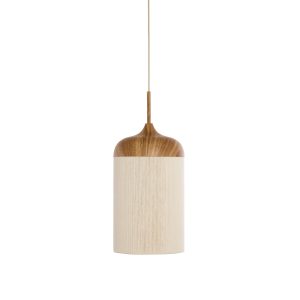 Light & Living hanglamp Dania – naturel – Ø16cm Light & Living hanglamp Dania – naturel – Ø16cm
