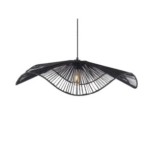 Leitmotiv hanglamp Sombra Large – zwart – 80x80x19cm Leitmotiv hanglamp Sombra Large – zwart – 80x80x19cm