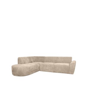 LABEL51 Hoekbank Espen Links – Beige Stof – 267x223x79cm LABEL51 Hoekbank Espen Links – Beige Stof – 267x223x79cm