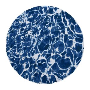 Louis De Poortere vloerkleed Surf – blauw – 240x240cm Louis De Poortere vloerkleed Surf – blauw – 240x240cm