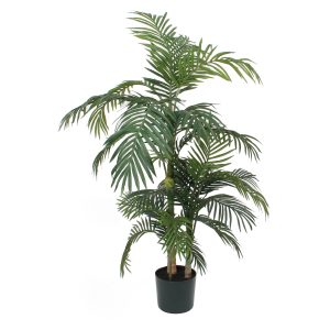 Mica Decorations Areca palm Kunstplant – H150 x Ø100 cm – groen Mica Decorations Areca palm Kunstplant – H150 x Ø100 cm – groen