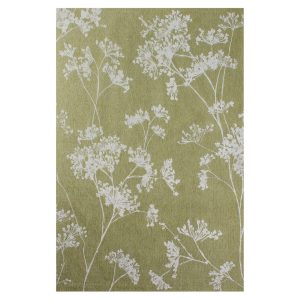 Lola&Moi vloerkleed Blossom – groen – 200x280cm Lola&Moi vloerkleed Blossom – groen – 200x280cm