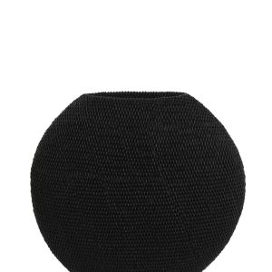 Light & Living vaas MASHABA – 40.5×14.5×36.5cm – zwart Light & Living vaas MASHABA – 40.5×14.5×36.5cm – zwart