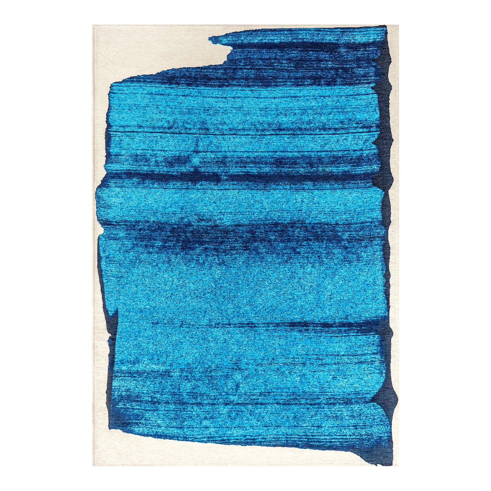 Ecorugs vloerkleed Diva Blue - blauw - 80x150cm