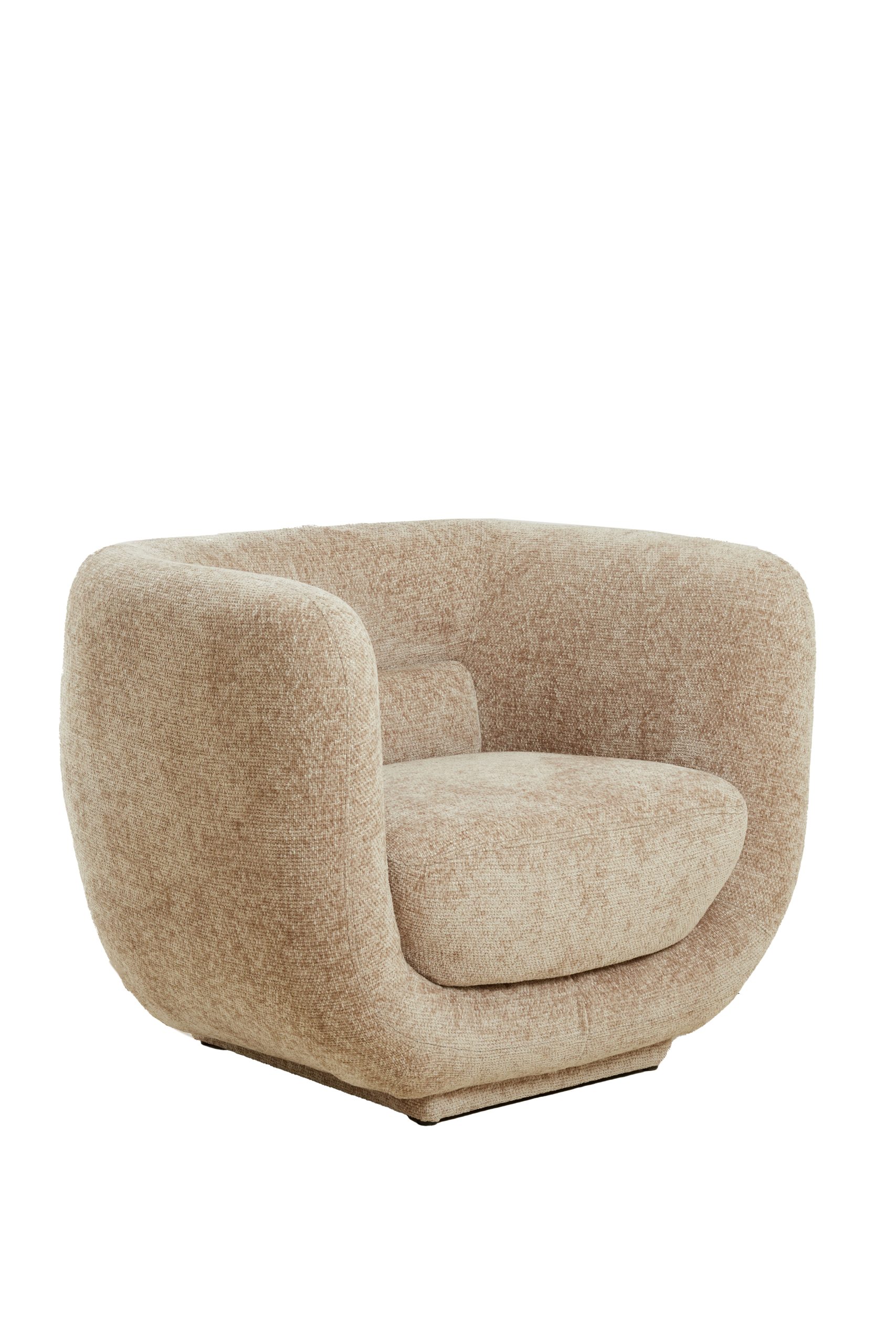 Light & Living stoel KIALY - 105x85x81cm - bruin