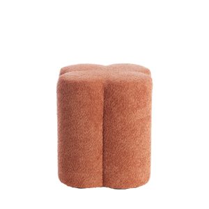 Light & Living poef Nalani – oranje – 38x38x45cm Light & Living poef Nalani – oranje – 38x38x45cm